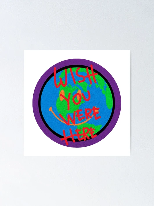 Póster for Sale con la obra «Querría que estés aquí» de LiamBoric