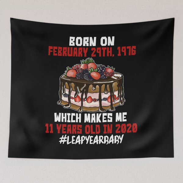 Item preview, 1976 - 76 - 11 Years Old BERRY CAKE #leapyearbaby Funny Leaper Leapling Leap Year Birthday Gifts, Shirts, Tshirts designed and sold by GabiBlaze.