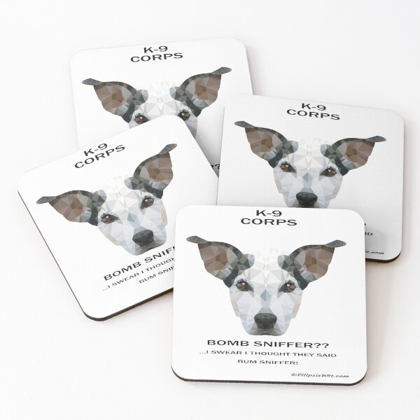 Item preview, K9 Bomb Sniffing Dog designed and sold by ellipsiswit.