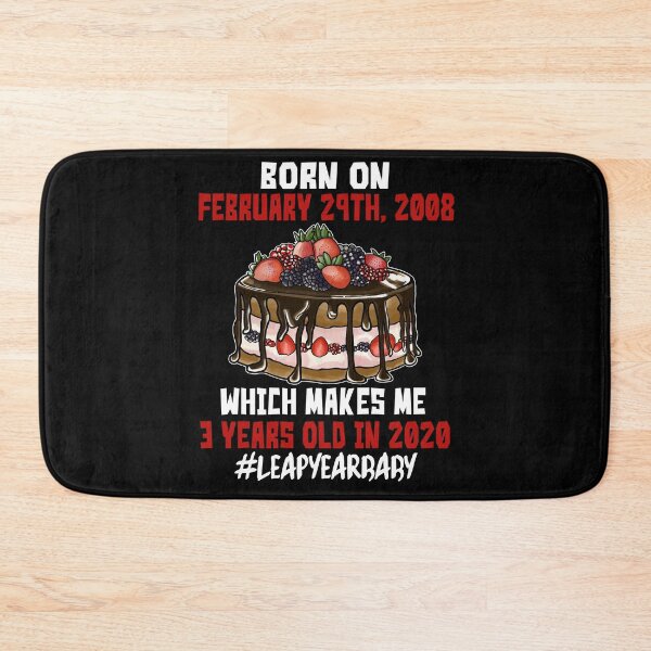 Item preview, 2008 - 08 - 3 Years Old BERRY CAKE #leapyearbaby Funny Leaper Leapling Leap Year Birthday Gifts, Shirts, Tshirts designed and sold by GabiBlaze.