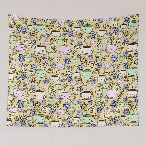 Item preview, Kawaii tea time- yellow  designed and sold by SturgesC.