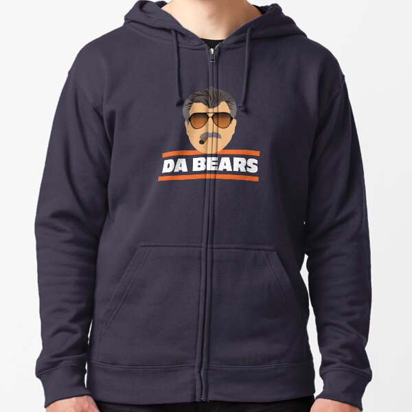 Da Bears Ditka Zipped Hoodie
