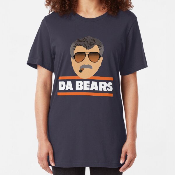 Da Bears Ditka Slim Fit T-Shirt