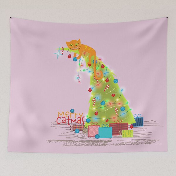 Item preview, Merry Catmas designed and sold by SanfordStudio.