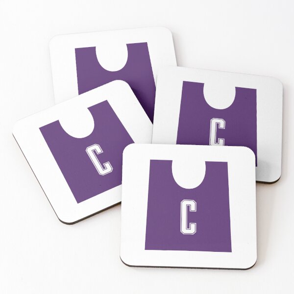 Item preview, Purple Netball Centre designed and sold by teesaurus.