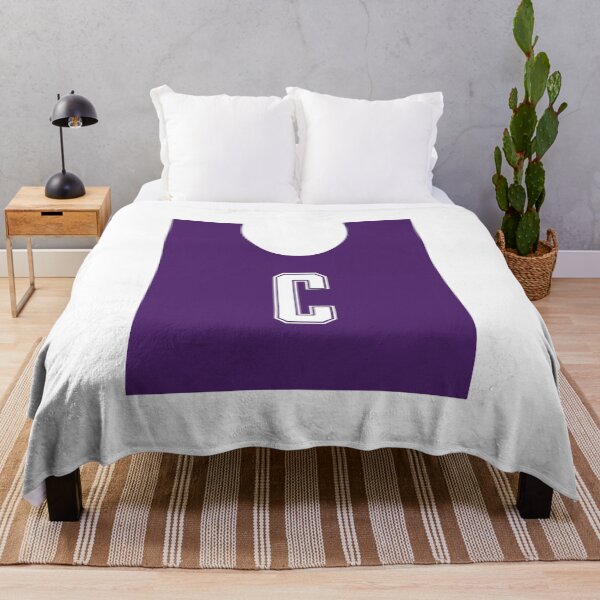 Item preview, Purple Netball Centre designed and sold by teesaurus.