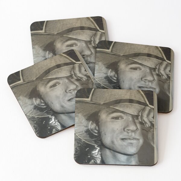 Item preview, Heath Ledger, carbón, grafito, retrato designed and sold by michaela1992.