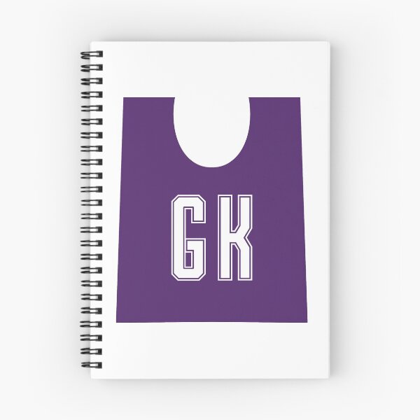 Item preview, Purple Netball GK designed and sold by teesaurus.