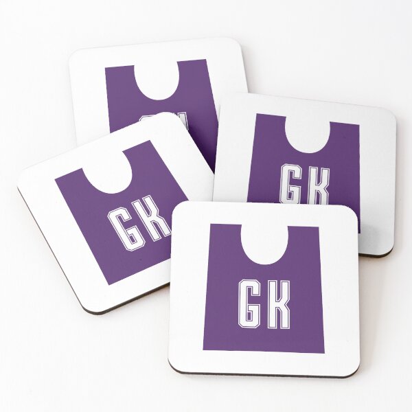 Item preview, Purple Netball GK designed and sold by teesaurus.