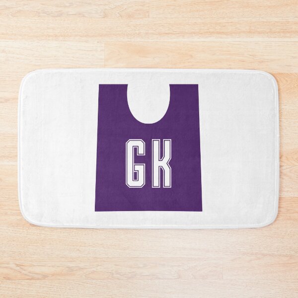 Item preview, Purple Netball GK designed and sold by teesaurus.