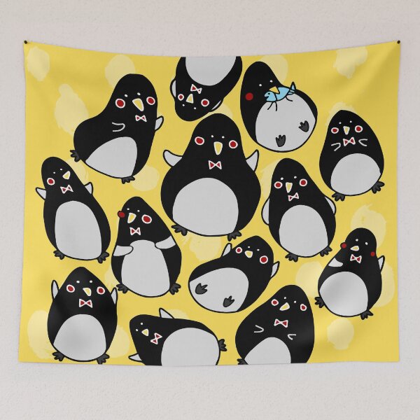 Item preview, Penguins Partay designed and sold by littleredcheeks.