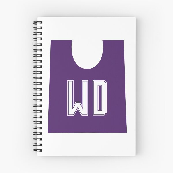 Item preview, Purple Netball WD designed and sold by teesaurus.