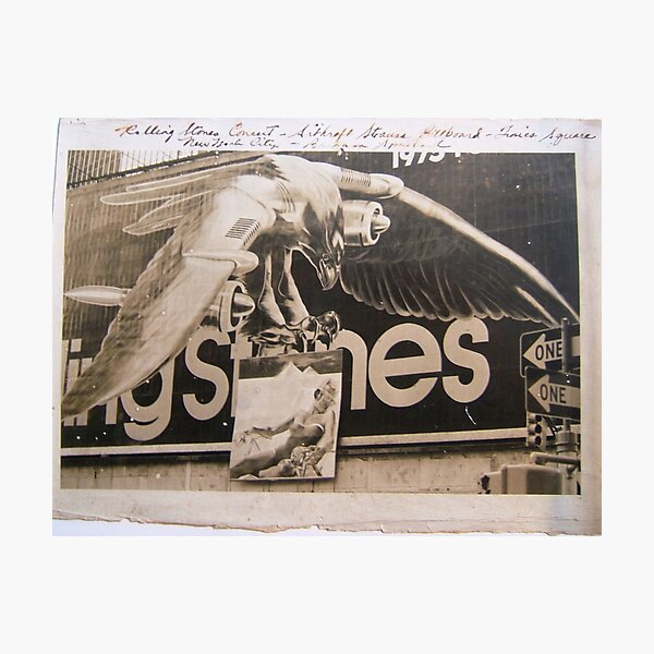 STONES '73 WORLD TOUR Photographic Print