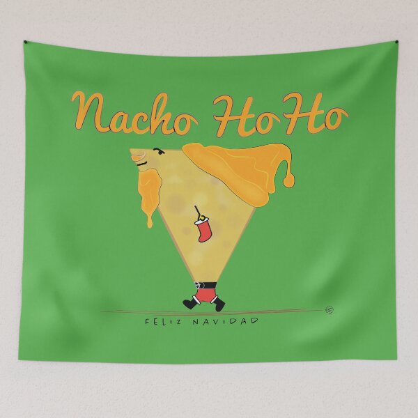 Item preview, Nacho HoHo Tortilla Santa designed and sold by SanfordStudio.