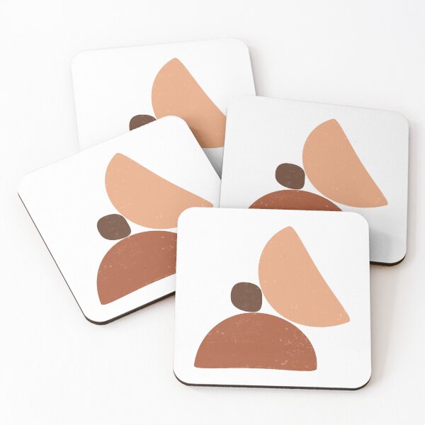 Item preview, Terracotta Abstract 63 - Modern, Contemporary Art - Abstract Organic Shapes - Minimal - Brown designed and sold by Studio Grafiikka.