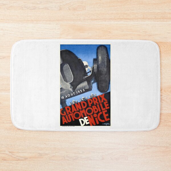 Item preview, 1935 Nice France Automobile Grand Prix Poster designed and sold by retrographics.