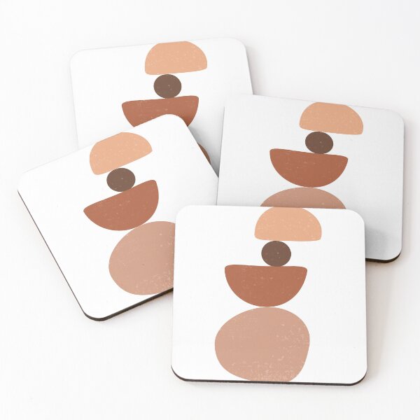 Item preview, Terracotta Abstract 65 - Modern, Contemporary Art - Abstract Organic Shapes - Minimal - Brown designed and sold by Studio Grafiikka.