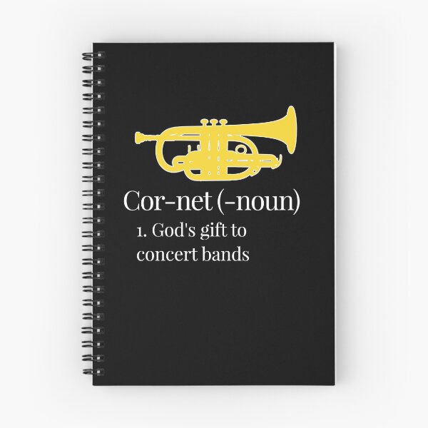 Item preview, Cornet - Definition - God's gift to concert bands - Funny trumpet gift / Funny cornet gift designed and sold by HEJAshirts.