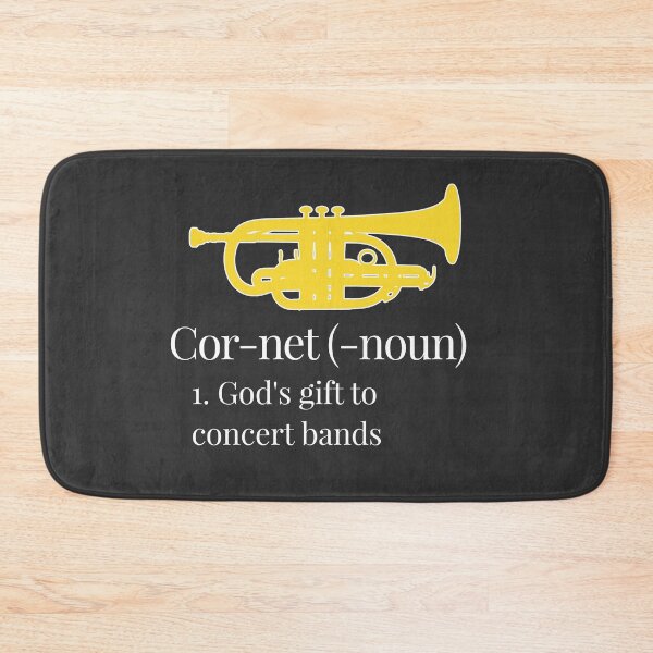 Item preview, Cornet - Definition - God's gift to concert bands - Funny trumpet gift / Funny cornet gift designed and sold by HEJAshirts.