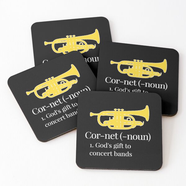 Item preview, Cornet - Definition - God's gift to concert bands - Funny trumpet gift / Funny cornet gift designed and sold by HEJAshirts.