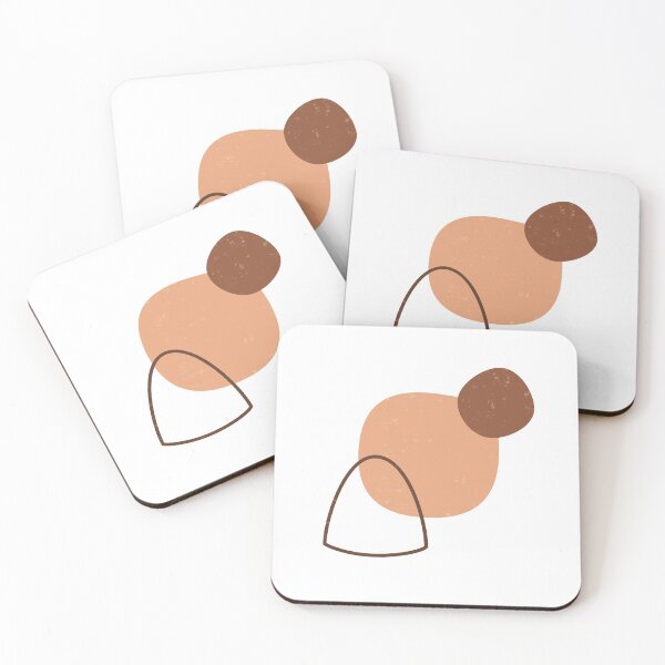 Item preview, Terracotta Abstract 66 - Modern, Contemporary Art - Abstract Organic Shapes - Minimal - Brown designed and sold by Studio Grafiikka.