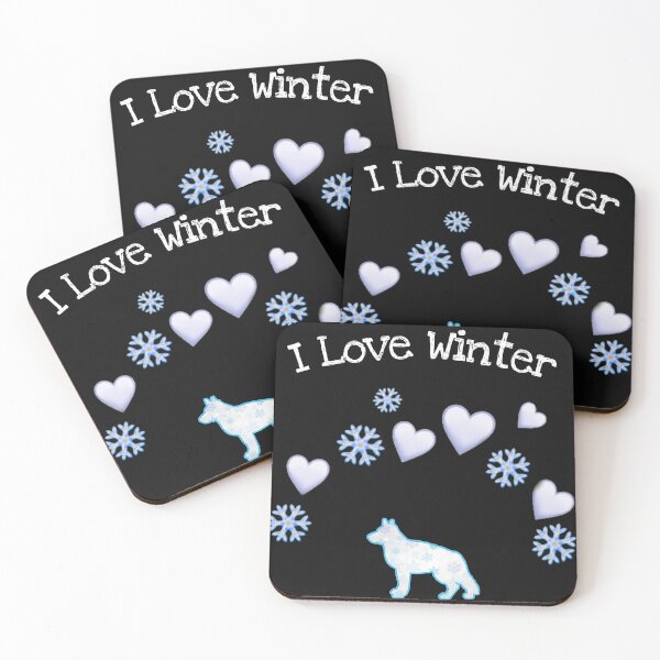 Item preview, I Love Winter designed and sold by tets.