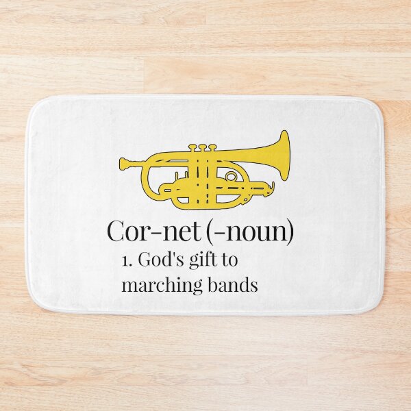 Item preview, Cornet - Definition - God's gift to marching bands - Funny trumpet gift / Funny cornet gift designed and sold by HEJAshirts.