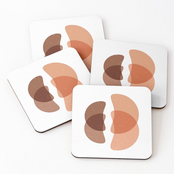 Item preview, Terracotta Abstract 67 - Modern, Contemporary Art - Abstract Organic Shapes - Minimal - Brown designed and sold by Studio Grafiikka.