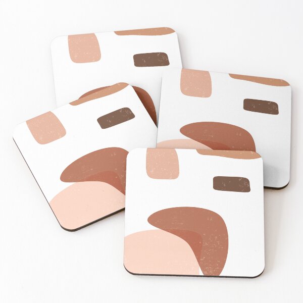 Item preview, Terracotta Abstract 68 - Modern, Contemporary Art - Abstract Organic Shapes - Minimal - Brown designed and sold by Studio Grafiikka.