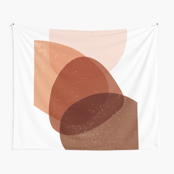 Item preview, Terracotta Abstract 70 - Modern, Contemporary Art - Abstract Organic Shapes - Minimal - Brown designed and sold by Studio Grafiikka.