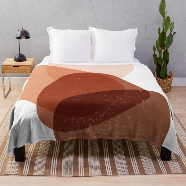 Item preview, Terracotta Abstract 70 - Modern, Contemporary Art - Abstract Organic Shapes - Minimal - Brown designed and sold by Studio Grafiikka.