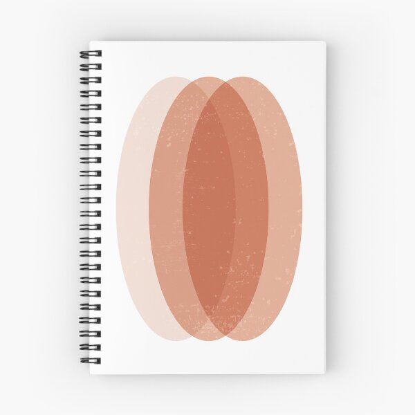 Item preview, Terracotta Abstract 71 - Modern, Contemporary Art - Minimal Brown Ellipse Shapes designed and sold by Studio Grafiikka.