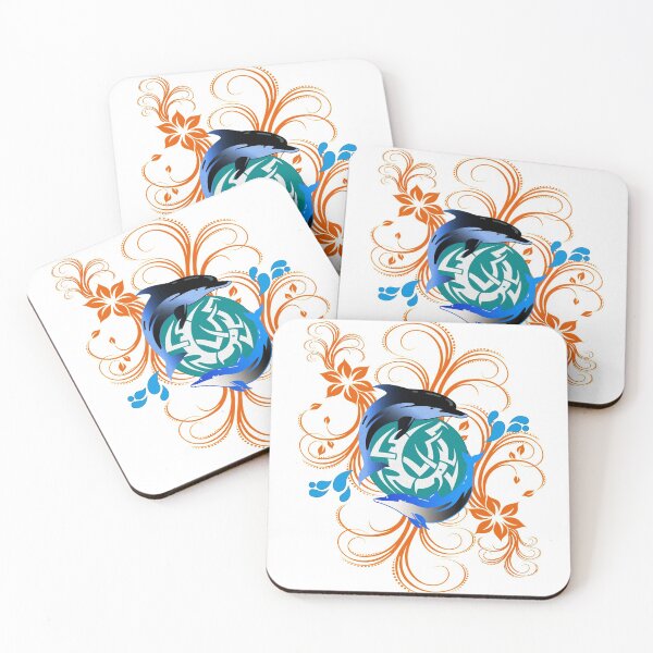 Item preview, 2 Dolphins designed and sold by rainsdesigns.