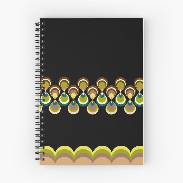 Item preview, Vintage duplo paon on black 2 designed and sold by Yamy Morrell Art and Design.