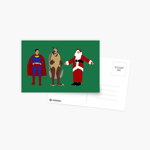 The Christmas Heroes Postcard