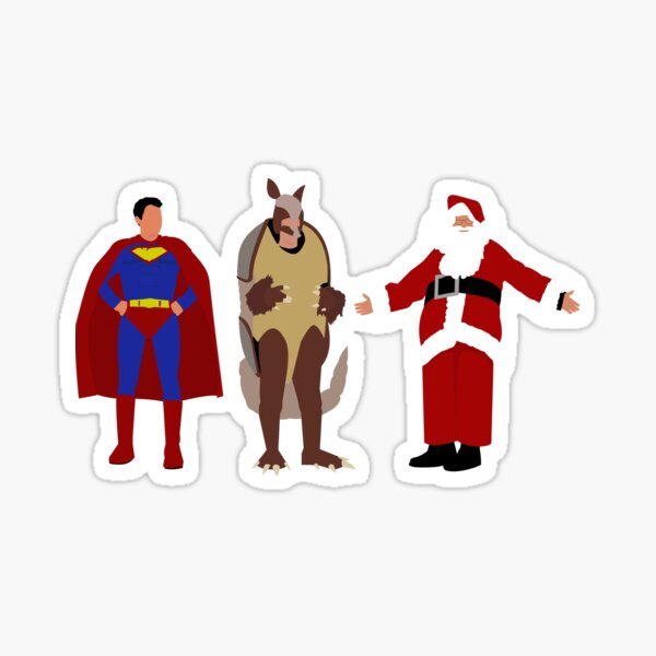 The Christmas Heroes Sticker