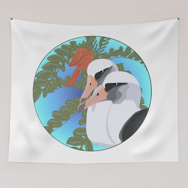 Item preview, Laysan Albatross and Ohai designed and sold by Nimzoid.