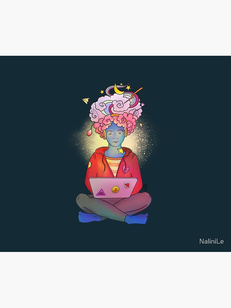 Brainstorming colorful illustration by NaliniLe