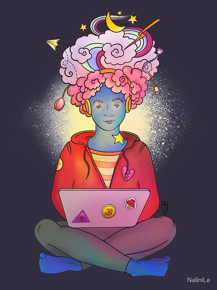 Brainstorming colorful illustration by NaliniLe