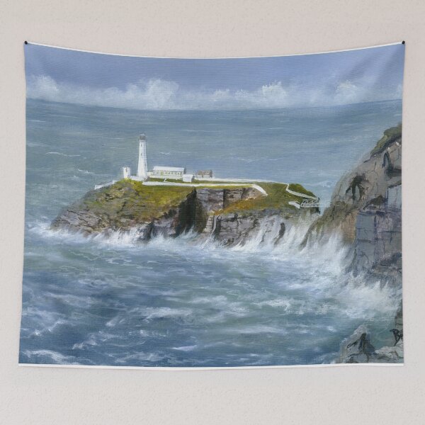 Item preview, Rough Sea At South Stack 2 designed and sold by sarymart.