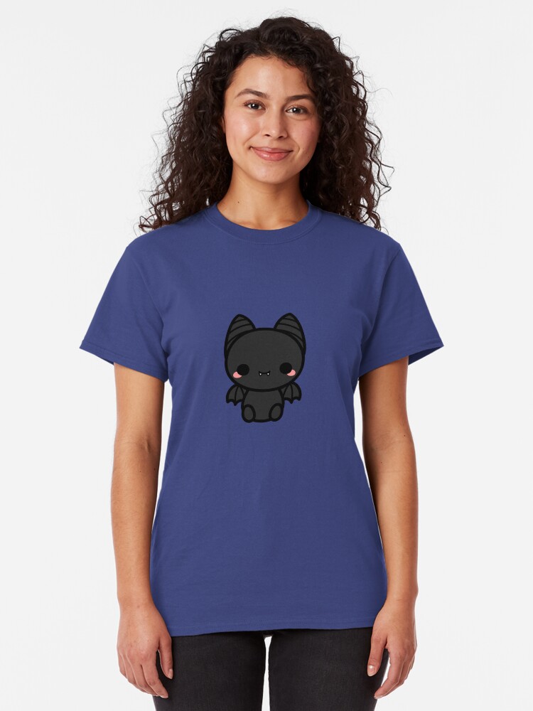 Alternate view of Cute spooky bat Classic T-Shirt