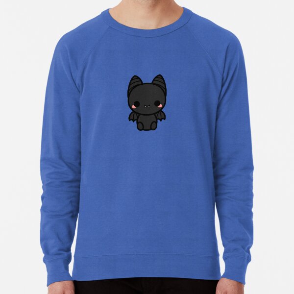 Cute spooky bat Lightweight Sweatshirt