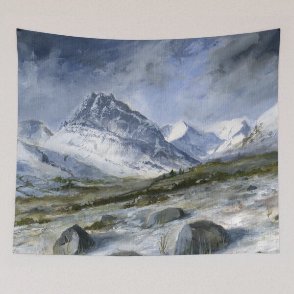 Item preview, Winter In Ogwen designed and sold by sarymart.