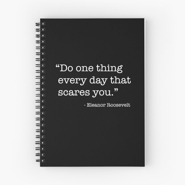 Item preview, Do one thing every day that scares you - White Text designed and sold by wordsandwords.