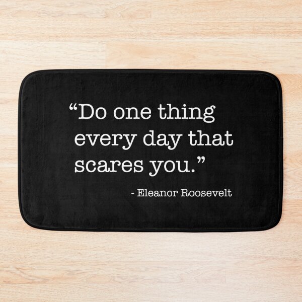 Item preview, Do one thing every day that scares you - White Text designed and sold by wordsandwords.