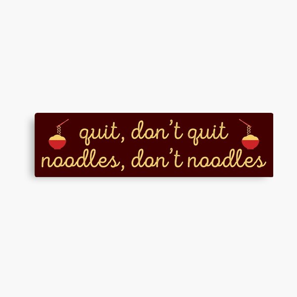Item preview, Noodles, Don't Noodles designed and sold by heroics.