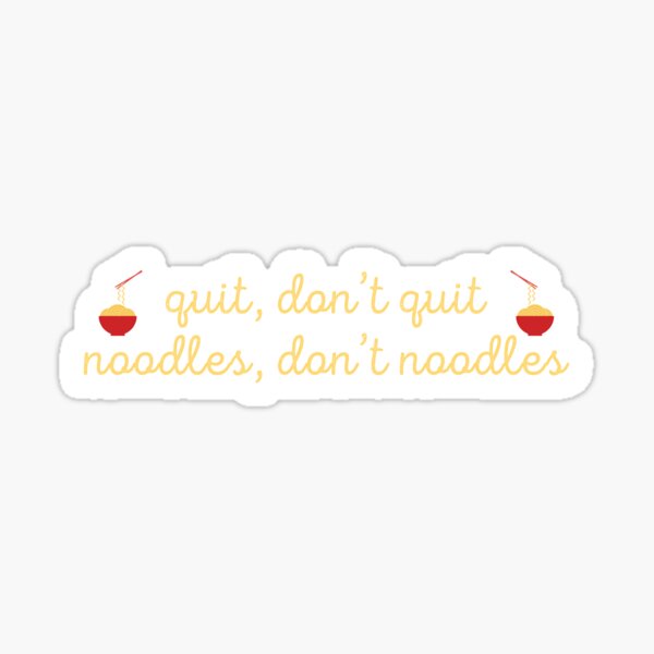 Aperçu de l'œuvre Nouilles, ne pas nouilles créée et vendue par heroics.