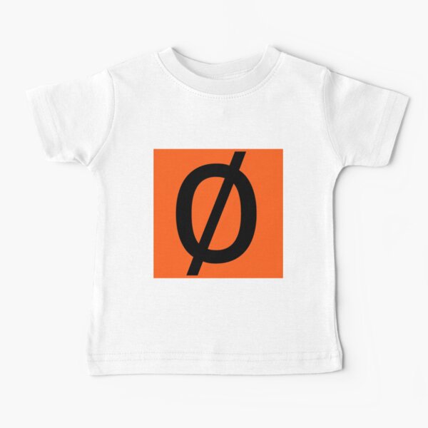 Empty Set - Unicode Character “∅” (U+2205) Baby T-Shirt