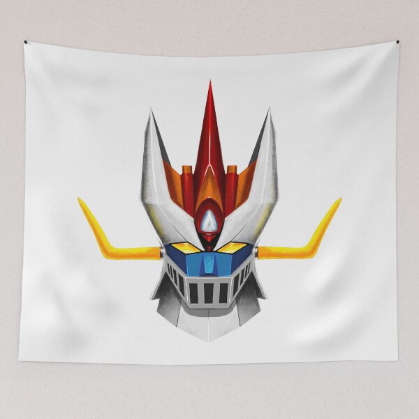 Item preview, Great Mazinger head designed and sold by Andrea Gatti Art.