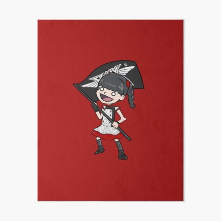Yui Metal Art Board Print